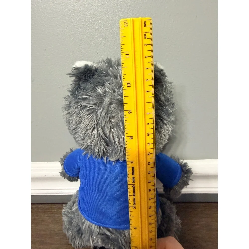 Rocket City Trash Pandas Sprocket Mascot Plush MiLB FOCO Raccoon Stuffed Toy 8